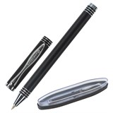 {{photo.Alt || photo.Description || 'Ручка подарочная шариковая BRAUBERG Magneto, СИНЯЯ, корпус черный с хромированными деталями, линия письма 0,5 мм, 143494'}}
