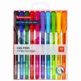 {{photo.Alt || photo.Description || 'Ручки гелевые BRAUBERG "Extra Glide Gel", НАБОР 10 ЦВЕТОВ, трехгранные, игольчатый наконечник 0,7 мм, линия 0,5 мм, 144079'}}