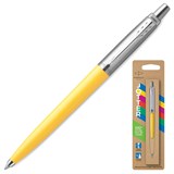 {{photo.Alt || photo.Description || 'Ручка шариковая PARKER "Jotter Orig Yellow", корпус желтый, нержавеющая сталь, блистер, синяя, 2076056'}}