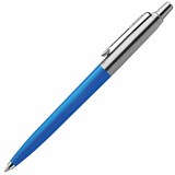 {{photo.Alt || photo.Description || 'Ручка шариковая PARKER "Jotter Plastic CT", корпус синий, детали из нержавеющей стали, блистер, синяя, 2076052'}}
