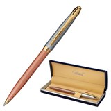 {{photo.Alt || photo.Description || 'Ручка подарочная шариковая GALANT "DECORO ROSE", корпус хром/розовый, детали золотистые, узел 0,7 мм, синяя, 143505'}}