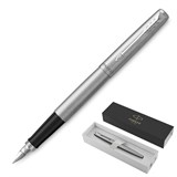 {{photo.Alt || photo.Description || 'Ручка перьевая PARKER "Jotter Stainless Steel CT", корпус серебристый, детали хром, синяя, 2030946'}}