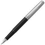 {{photo.Alt || photo.Description || 'Ручка перьевая PARKER "Jotter Bond Street Black CT", черный, детали нержавеющая сталь, синяя, 2030947'}}