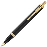 {{photo.Alt || photo.Description || 'Ручка шариковая PARKER "IM Core Black Lacquer GT", ежедневник А5 черный, пакет, 880899'}}