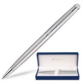 {{photo.Alt || photo.Description || 'Ручка подарочная шариковая WATERMAN "Hemisphere Stainless Steel CT", серебристый корпус, палладиевое покрытие, синяя, S0920470'}}