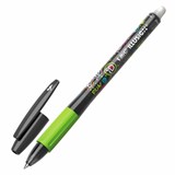 {{photo.Alt || photo.Description || 'Ручка стираемая гелевая с грипом BIC "Gelocity Illusion", ЧЕРНАЯ, корпус черный, линия 0,3 мм, 516523'}}