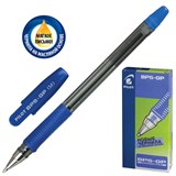 {{photo.Alt || photo.Description || 'Ручка шариковая масляная с грипом PILOT "BPS-GP", СИНЯЯ, корпус прозрачный, 1 мм, линия письма 0,25 мм, BPS-GP-М, BPS-GP-M'}}