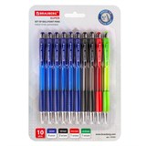 {{photo.Alt || photo.Description || 'Ручки шариковые автоматические с грипом "НАБОР MULTICOLOR" BRAUBERG "SUPER", 10 шт. (6 синих, 2 черных, 1 красная, 1 зеленая), 143381'}}