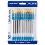 {{photo.Alt || photo.Description || 'Ручки шариковые с грипом BRAUBERG "X-ONE", НАБОР 10 ШТУК, СИНИЕ, корпус прозрачный, узел 0,5 мм, линия письма 0,35 мм, 143990'}}