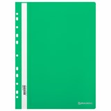 {{photo.Alt || photo.Description || 'Скоросшиватель пластиковый с перфорацией BRAUBERG EXTRA, А4, 140/180 мкм, зеленый, 272896'}}