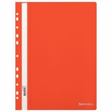 {{photo.Alt || photo.Description || 'Скоросшиватель пластиковый с перфорацией BRAUBERG EXTRA, А4, 140/180 мкм, красный, 272898'}}