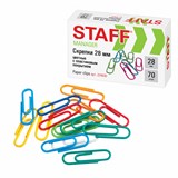 {{photo.Alt || photo.Description || 'Скрепки STAFF "Manager", 28 мм, цветные, 70 шт., в картонной коробке, Россия, 224630'}}