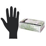 {{photo.Alt || photo.Description || 'Перчатки нитриловые смотровые SFM Supersoft N136, 100 пар (200 шт.), размер M (средний), черные'}}