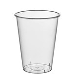 Стакан одноразовый пластиковый, прозрачный, сверхплотный, 375 мл, "Bubble Cup", ВЗЛП, 1020ГП 609243