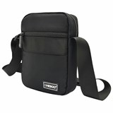 {{photo.Alt || photo.Description || 'Сумка на плечо HEIKKI COMPACT (ХЕЙКИ) с карманом, черная, 20х16х5 см, 272632'}}