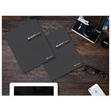 {{photo.Alt || photo.Description || 'Тетрадь А5, 48 л., ПЗБМ, скоба, клетка, Soft Touch, брайль 3D, "БлэкТач", 028831'}}