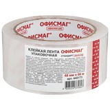 {{photo.Alt || photo.Description || 'Клейкая лента упаковочная 48 мм х 66 м, прозрачная, толщина 45 микрон, ОФИСМАГ СТАНДАРТ, 440173'}}