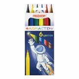 {{photo.Alt || photo.Description || 'Фломастеры ПИФАГОР "Космическая одиссея", 6 цветов, вентилируемый колпачок, 152443'}}