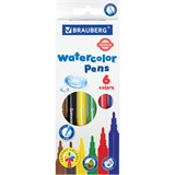 {{photo.Alt || photo.Description || 'Фломастеры BRAUBERG "PREMIUM", 6 цветов, УЛЬТРАСМЫВАЕМЫЕ, классические, вентилируемый колпачок, картонная коробка с европодвесом, 151937'}}