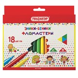{{photo.Alt || photo.Description || 'Фломастеры ПИФАГОР "ЭНИКИ-БЕНИКИ", 18 цветов, вентилируемый колпачок, 151402'}}
