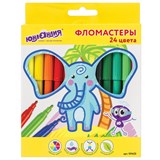 {{photo.Alt || photo.Description || 'Фломастеры ЮНЛАНДИЯ 24 цвета, "ЭКЗОТИКА", вентилируемый колпачок, картон, 151423'}}