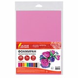 {{photo.Alt || photo.Description || 'Пористая резина/фоамиран А4, 1 мм, 10 листов, 10 цветов, яркие цвета, ОСТРОВ СОКРОВИЩ, 661696'}}