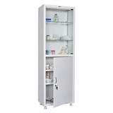 {{photo.Alt || photo.Description || 'Шкаф медицинский 1-створчатый HILFE "МД 1 1760/SG" 1850х600х400 мм, стекло, белый, S26199204509'}}