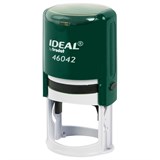 {{photo.Alt || photo.Description || 'Оснастка для печатей оттиск D=42 мм, синий, TRODAT IDEAL 46042, корпус ИЗУМРУД, крышка, подушка,191407'}}