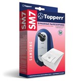{{photo.Alt || photo.Description || 'Мешок для пылесоса (пылесборник) бумажный TOPPERR SM7, SAMSUNG, КОМПЛЕКТ 5 шт., 1031'}}
