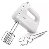 {{photo.Alt || photo.Description || 'Миксер PHILIPS HR3705/00, 300 Вт, 5 скоростей, 2 венчика, 2 крюка для теста, белый'}}