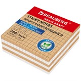 {{photo.Alt || photo.Description || 'Блок самоклеящийся крафтовый (стикеры) BRAUBERG, MULTI KRAFT 76х76 мм, 300 листов, 115209'}}