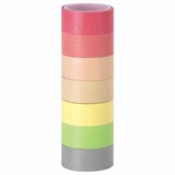 {{photo.Alt || photo.Description || 'Клейкие WASHI-ленты для декора "ПАСТЕЛЬ", 7 теплых цветов, 15 мм х 3 м, рисовая бумага, ОСТРОВ СОКРОВИЩ, 661700'}}