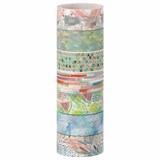 {{photo.Alt || photo.Description || 'Клейкие WASHI-ленты для декора "Микс №1", 15 мм х 3 м, 7 цветов, рисовая бумага, ОСТРОВ СОКРОВИЩ, 661709'}}