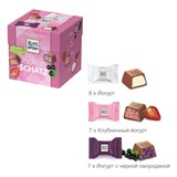 {{photo.Alt || photo.Description || 'Шоколадные конфеты RITTER SPORT "JOGHURT SCHATZ", набор 3 вкуса, 22 конфеты, 176 г'}}