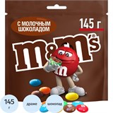 Драже M&amp;M`s c молочным шоколадом, 145г 1456721