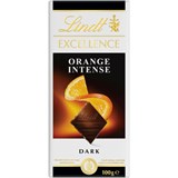 Шоколад LINDT темный с апельсином, 100 гр 1913982