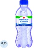 Вода минеральная Калинов Родник природ стол пит газ ПЭТ 0,33л 2504937