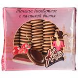 Печенье бисквитное глазированное КИКО со вкусом вишни 1,2 кг 624795