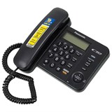 {{photo.Alt || photo.Description || 'Телефон PANASONIC KX-TS2358RUB, черный, память 50 номеров, АОН, спикерфон, ЖК дисплей с часами, тональный / импульсный режим'}}