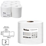 {{photo.Alt || photo.Description || 'Полотенца бумажные с центральной вытяжкой 180 м, VEIRO (M4) COMFORT, 2-слойные, КОМПЛЕКТ 6 рулонов, KP206'}}
