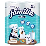 {{photo.Alt || photo.Description || 'Полотенца бумажные бытовые, спайка 2 шт., 2-слойные (2х12 м), FAMILIA, 22,7x12 см, белые'}}