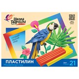 {{photo.Alt || photo.Description || 'Пластилин классический ЛУЧ "Школа творчества", 21 цвет, 420 г, стек, картонная упаковка, 29С 1765-08'}}
