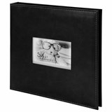 {{photo.Alt || photo.Description || 'Фотоальбом BRAUBERG "Premium Black" 20 магнитных листов 30х32 см, под кожу, черный, 391186'}}