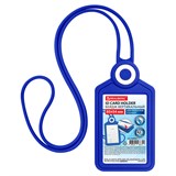 {{photo.Alt || photo.Description || 'Бейдж вертикальный для пропуска и ID-карт, СИЛИКОНОВЫЙ, 85х54 мм, шнурок 42 см, синий, BRAUBERG, 238902'}}
