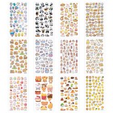 {{photo.Alt || photo.Description || 'Наклейки объемные зефирные и гелевые 17,5х9,5 см, ассорти 12 видов, FUNSTER (ФАНСТЕР), 666677'}}