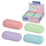 {{photo.Alt || photo.Description || 'Ластик BRAUBERG "PASTEL OVAL", 50х23х10 мм, цвета ассорти, овальный, 274023'}}
