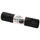 {{photo.Alt || photo.Description || 'Мешки для мусора 120 л, черные, в рулоне 10 штук, особо прочные, ПВД 65 мкм, 70x110 см, LAIMA, 702672'}}