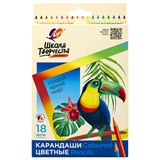 {{photo.Alt || photo.Description || 'Карандаши цветные ЛУЧ "Школа Творчества", 18 цветов, трехгранные, натуральное дерево, 30С 1807-08'}}