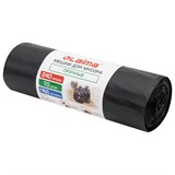 {{photo.Alt || photo.Description || 'Мешки для мусора 240 л, черные, в рулоне 10 штук, прочные, ПВД 40 мкм, 90x125 см, LAIMA, 702683'}}