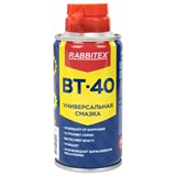 {{photo.Alt || photo.Description || 'Смазка универсальная проникающая BT-40 (аналог WD-40) 100 мл, аэрозоль с трубочкой, RABBITEX (РАББИТЕКС), 700295'}}